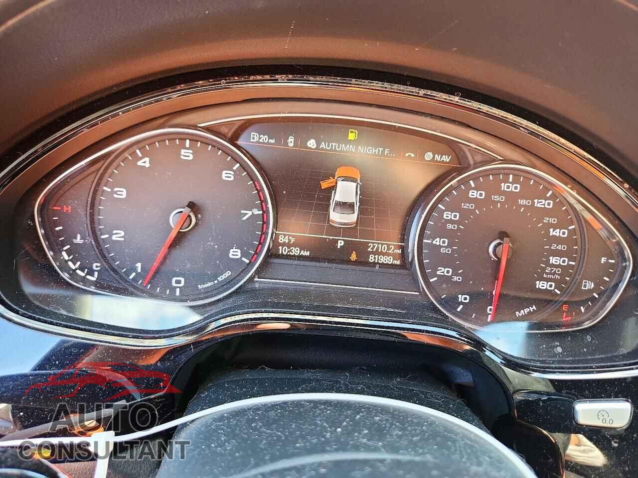 AUDI A8 2017 - WAU44AFD4HN021032