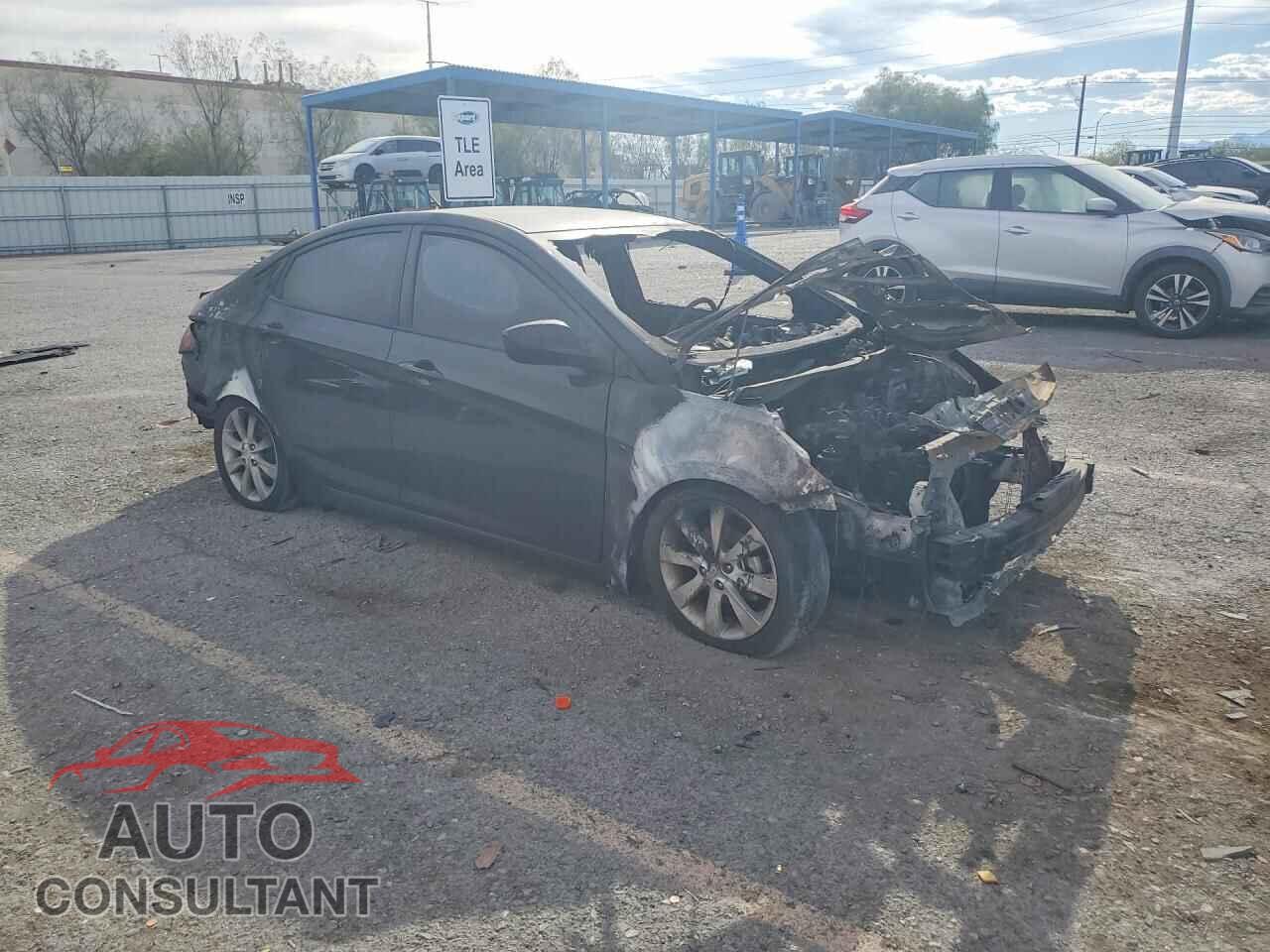 HYUNDAI ACCENT 2012 - KMHCU4AE7CU179844