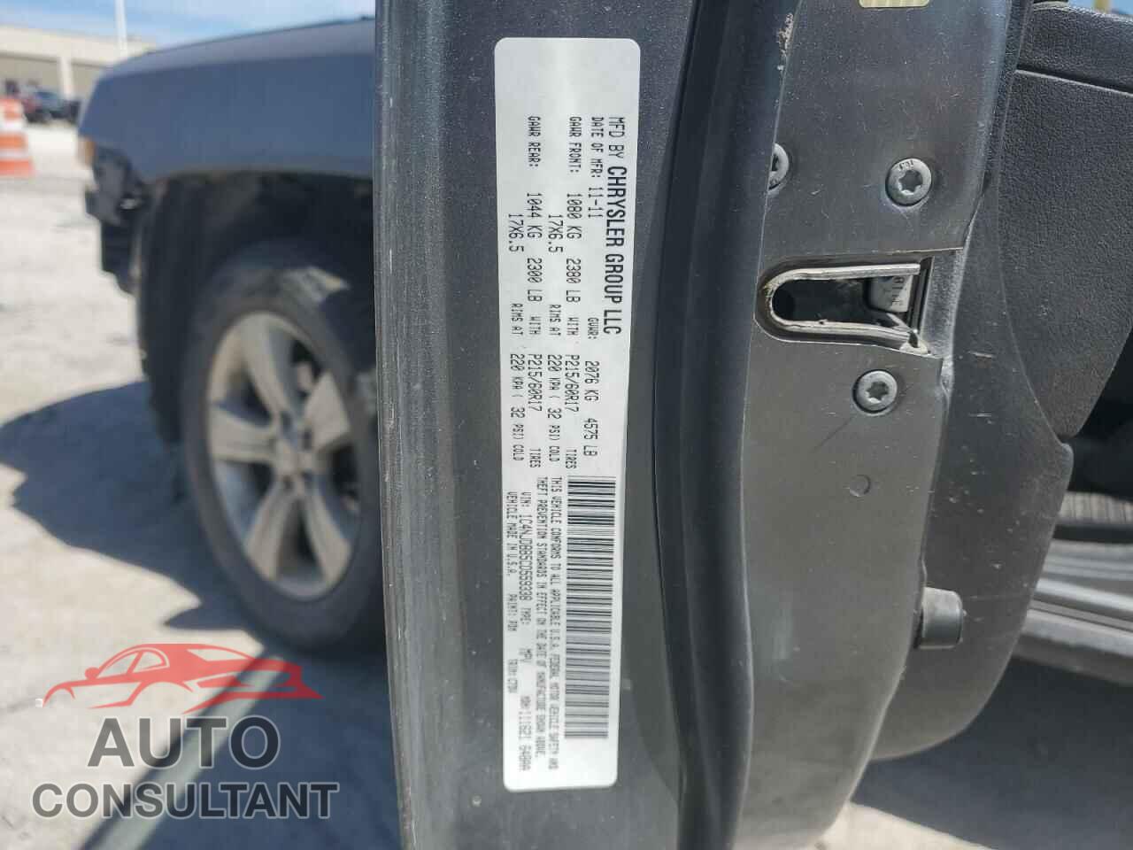JEEP COMPASS 2012 - 1C4NJDBB5CD559338