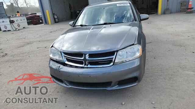 DODGE AVENGER 2012 - 1C3CDZCB7CN153666