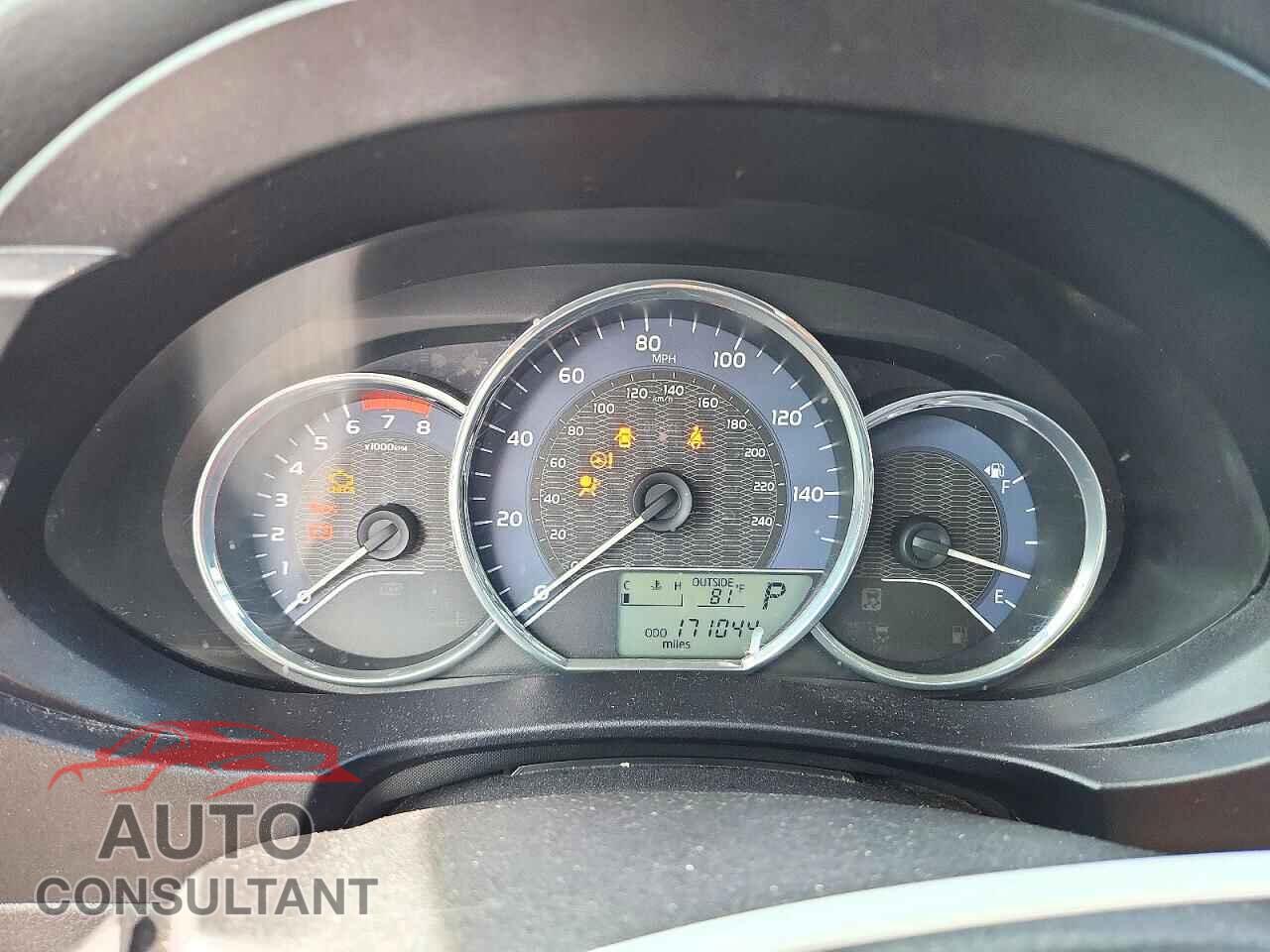 TOYOTA COROLLA 2014 - 5YFBURHE0EP080334