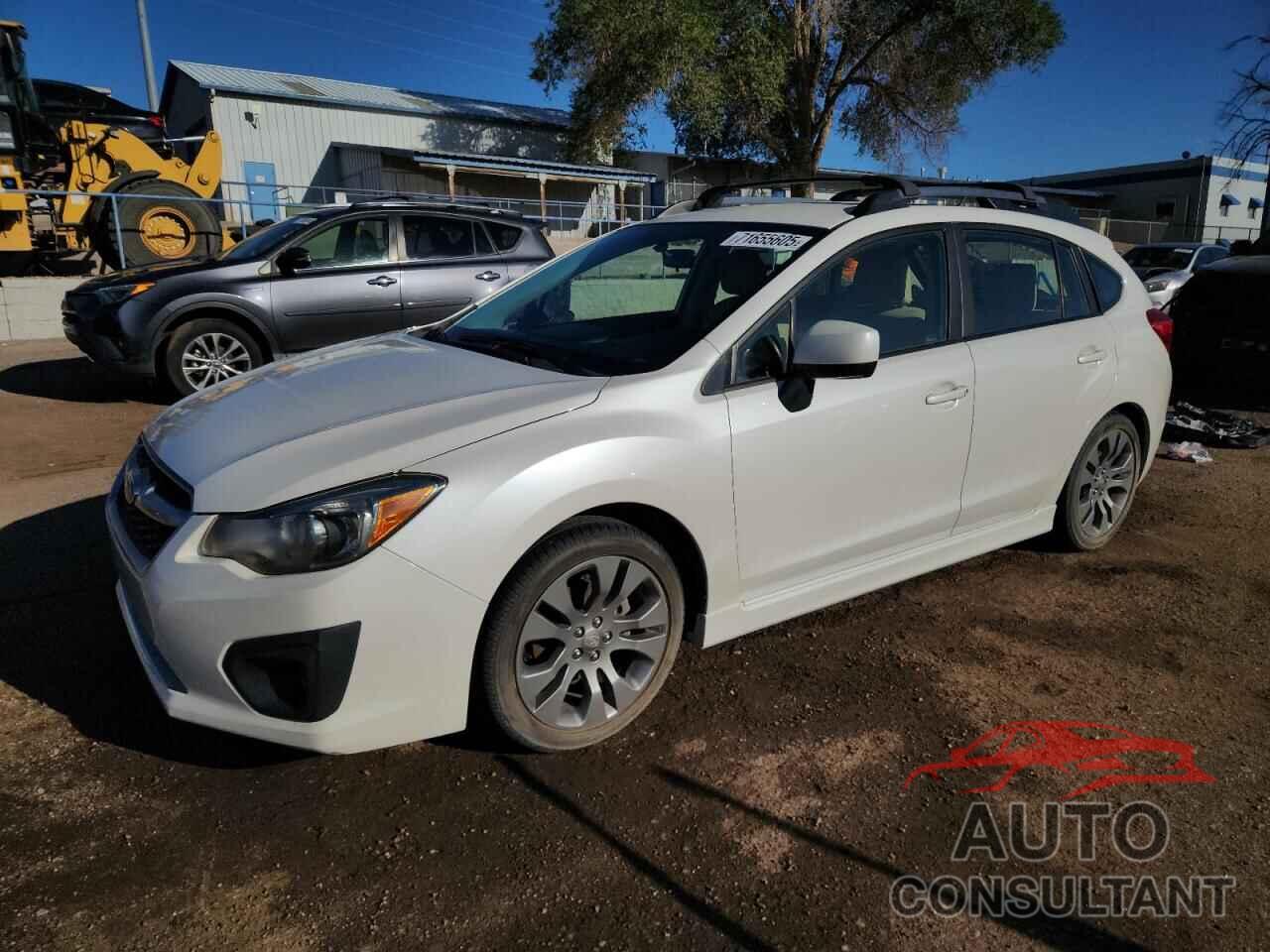 SUBARU IMPREZA 2013 - JF1GPAL68D2865976