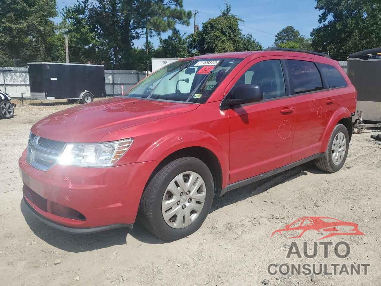 DODGE JOURNEY 2016 - 3C4PDCAB3GT223117