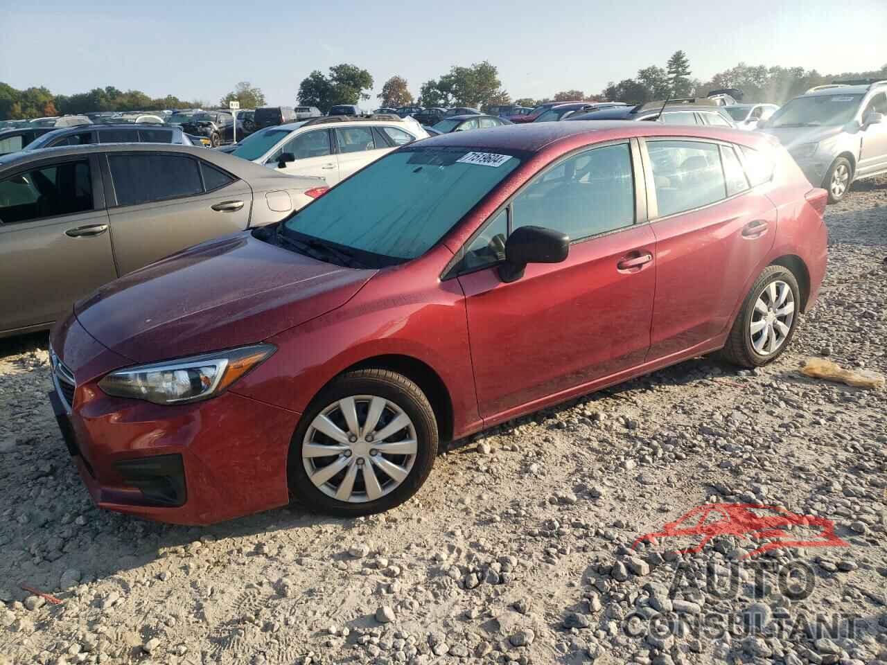 SUBARU IMPREZA 2018 - 4S3GTAA63J3726305