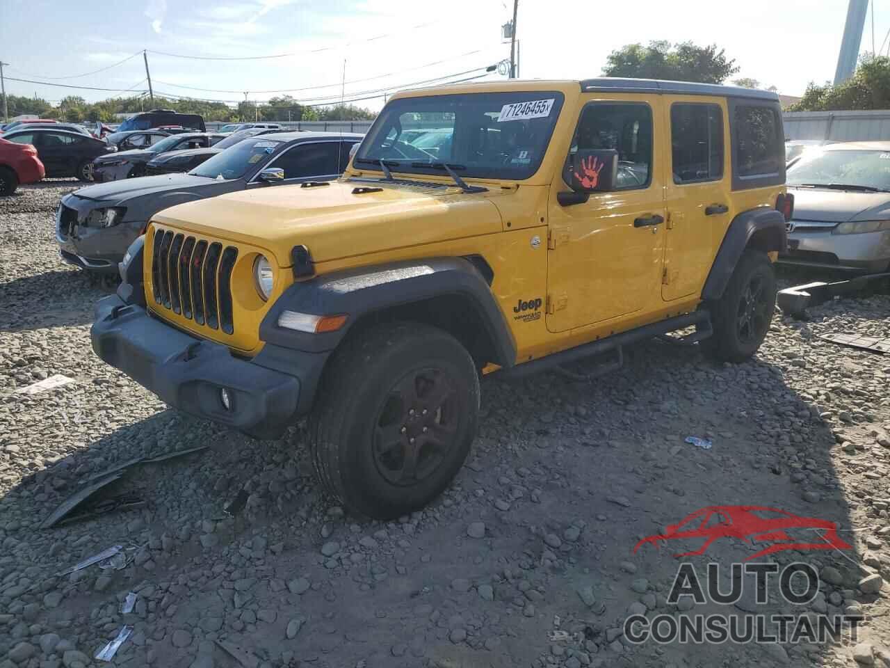 JEEP WRANGLER 2019 - 1C4HJXDN8KW547936