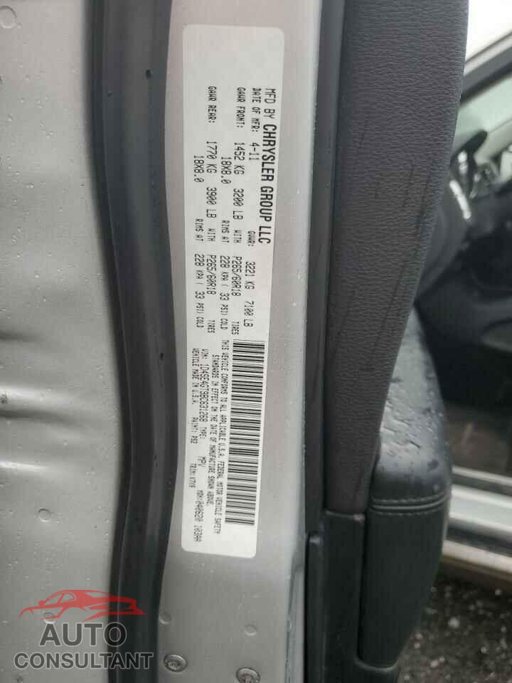 DODGE DURANGO 2011 - 1D4SE4GT9BC631268