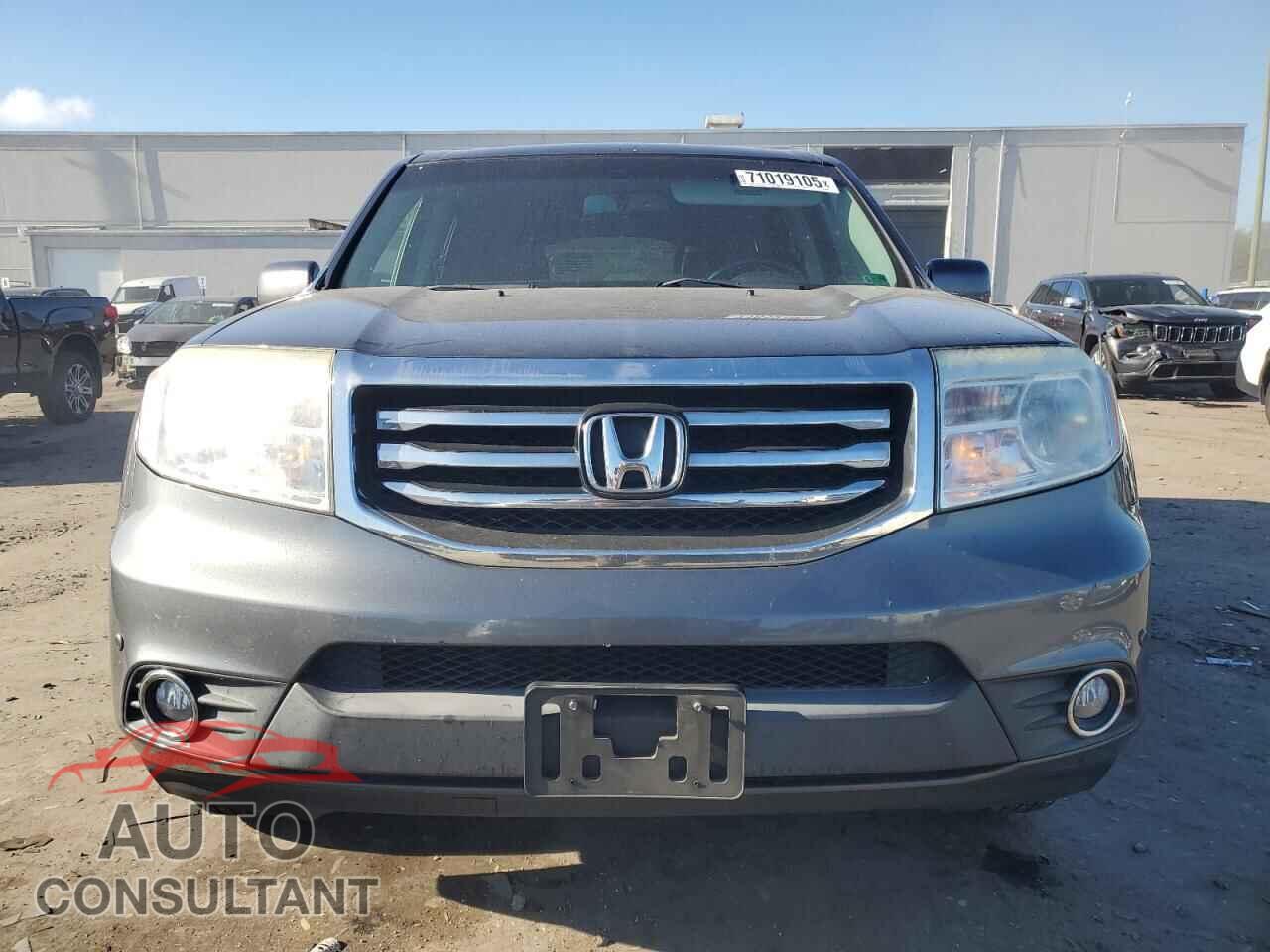 HONDA PILOT 2012 - 5FNYF4H96CB051925