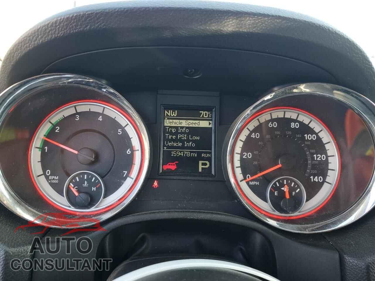 DODGE DURANGO 2012 - 1C4SDJET6CC278796
