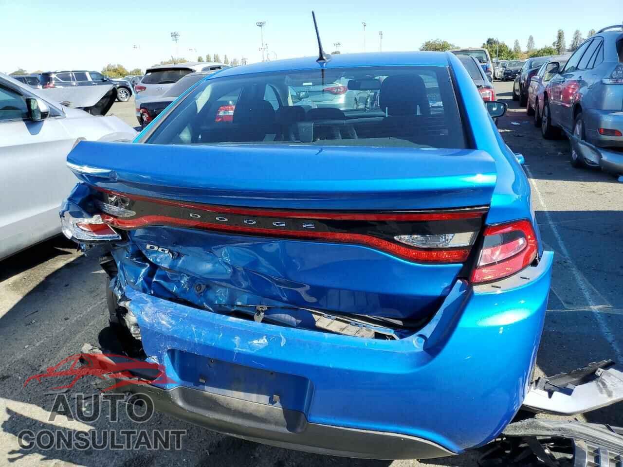 DODGE DART 2016 - 1C3CDFAAXGD564886