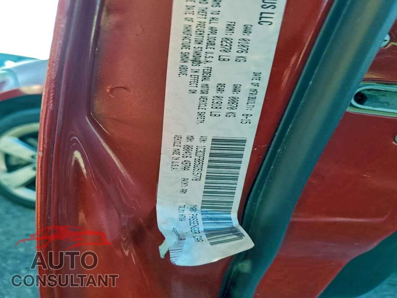 DODGE DART 2016 - 1C3CDFBB5GD515778