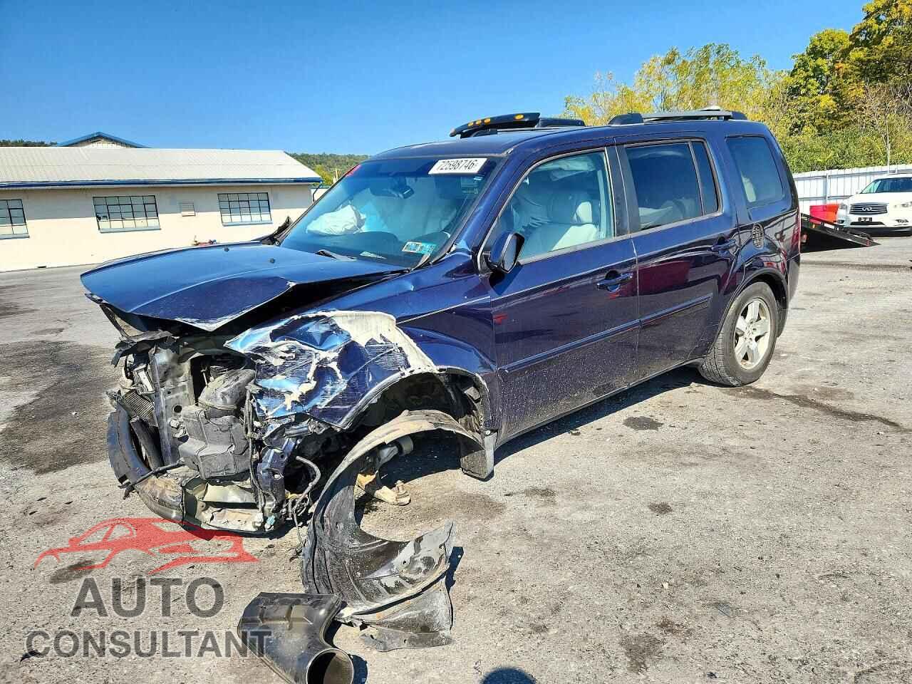 HONDA PILOT 2010 - 5FNYF4H5XAB017657
