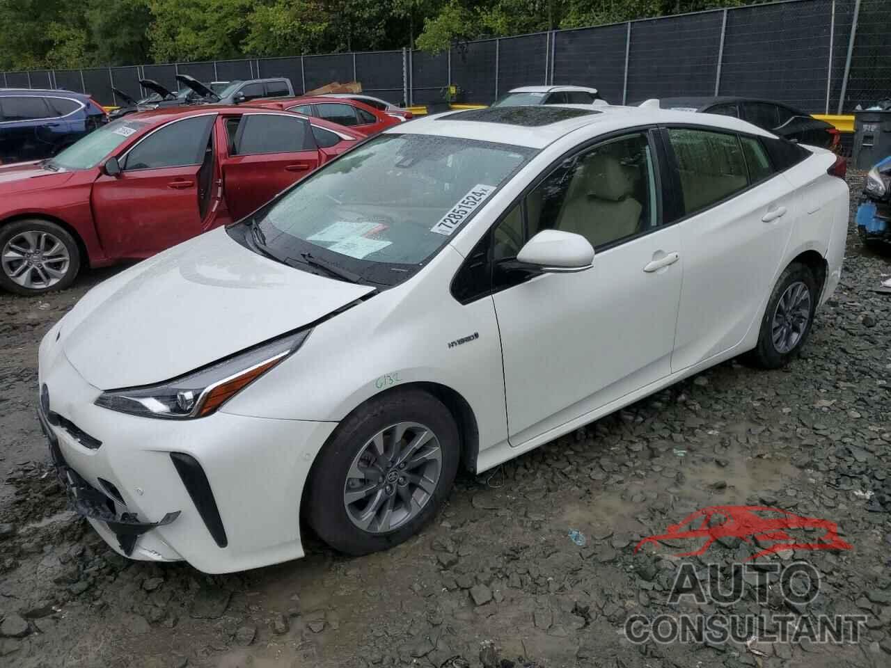 TOYOTA PRIUS 2019 - JTDKARFUXK3096130