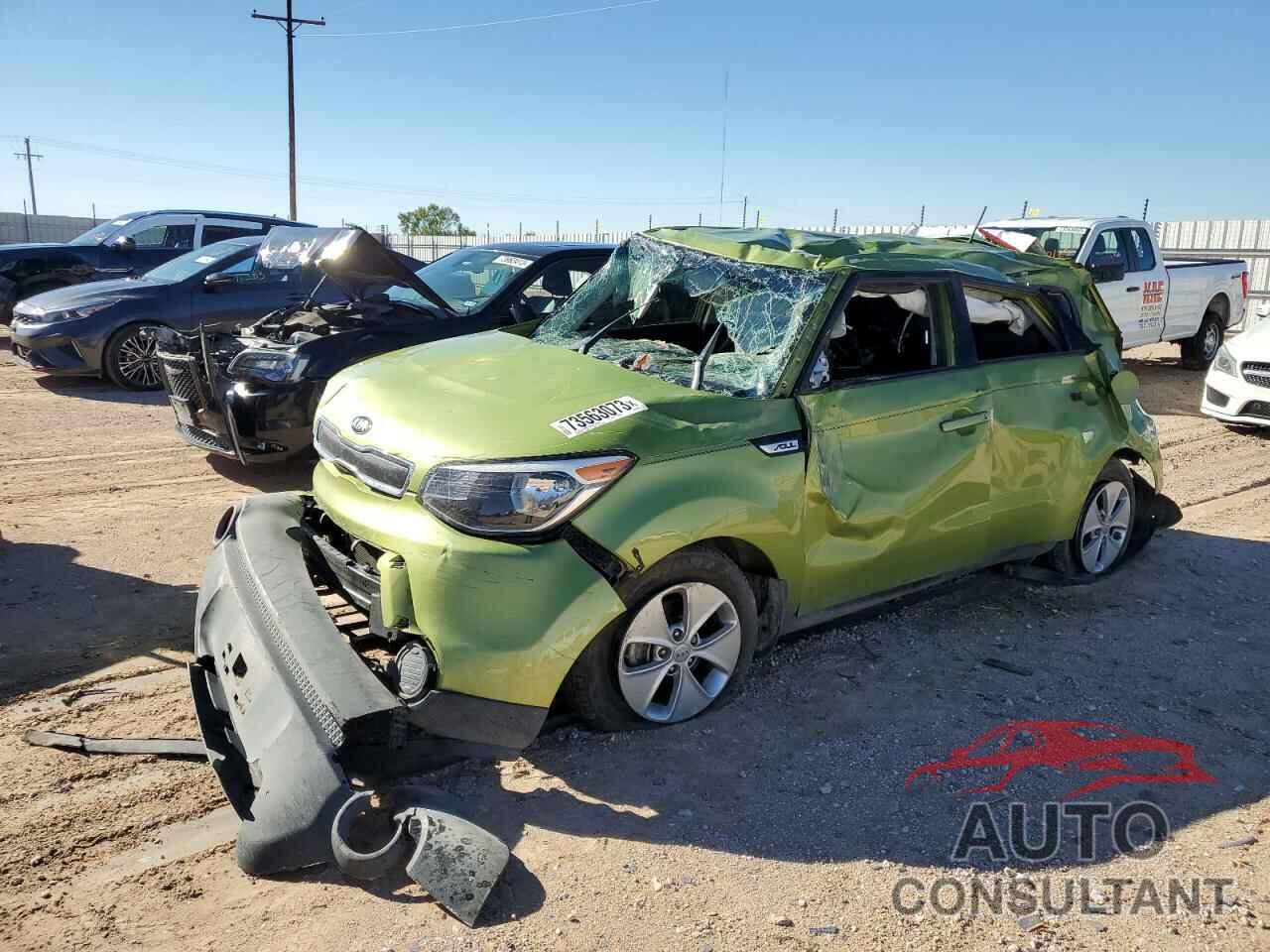 KIA SOUL 2016 - KNDJN2A28G7824914