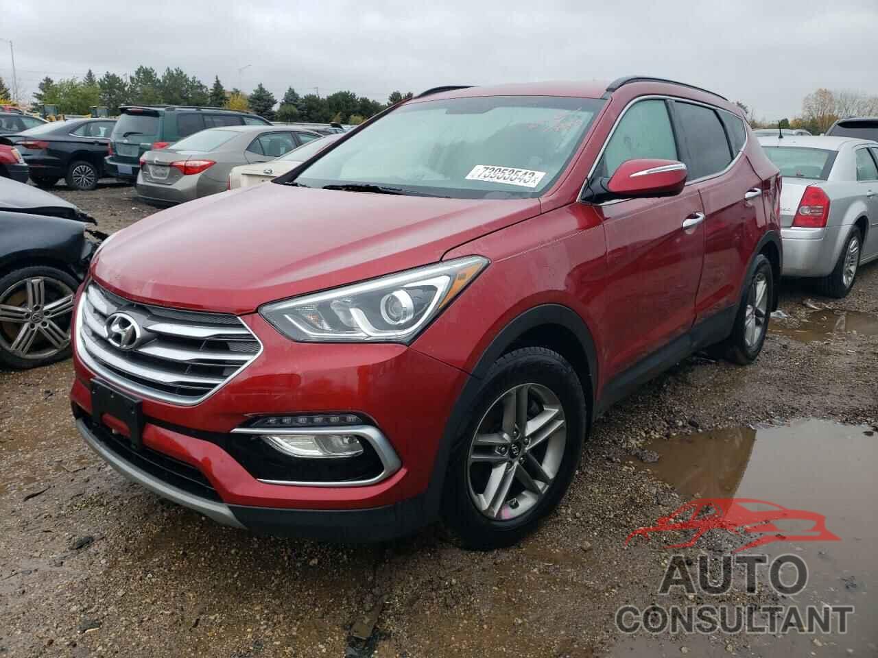 HYUNDAI SANTA FE 2018 - 5XYZU3LB9JG554319