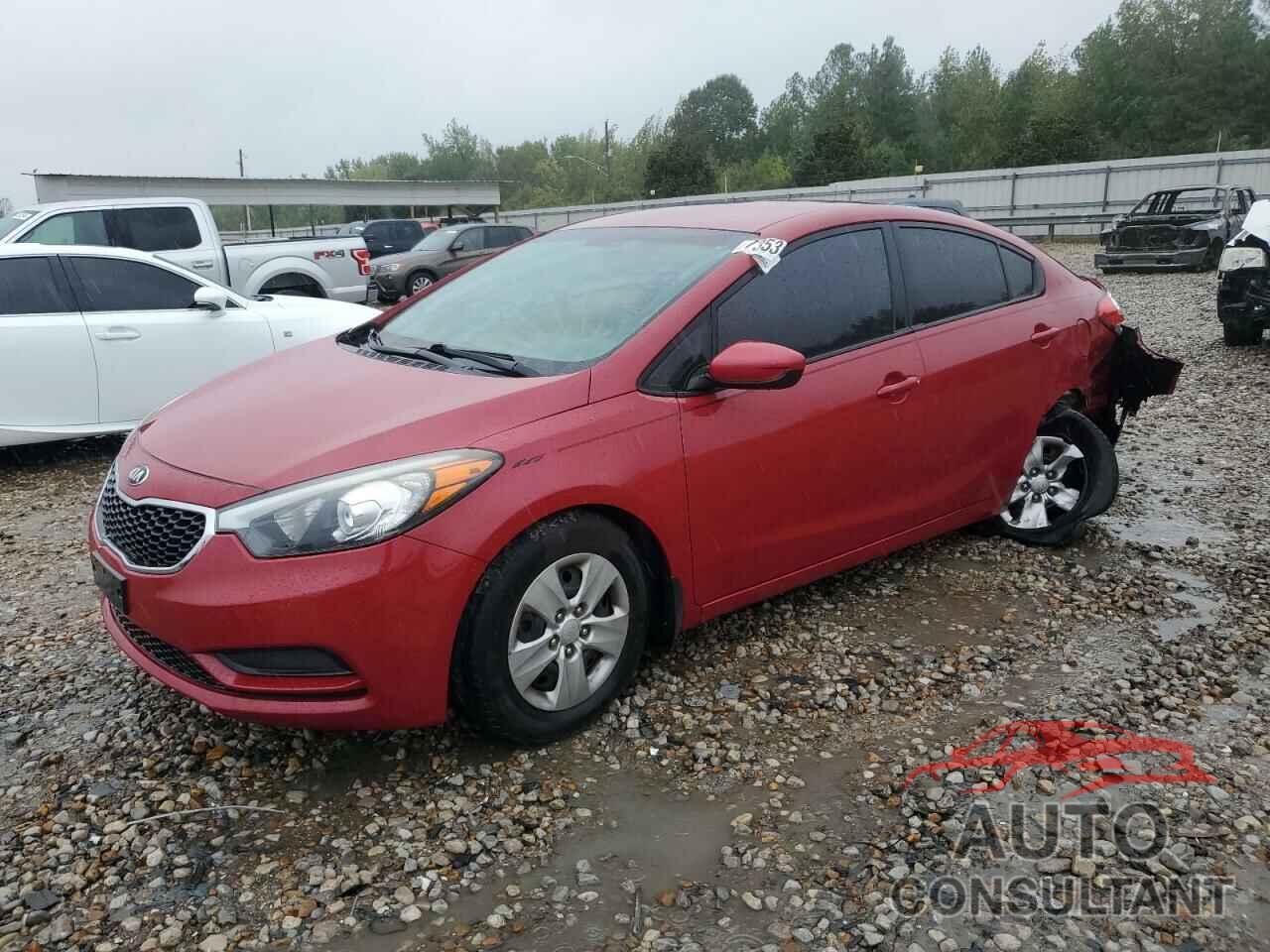 KIA FORTE 2016 - KNAFK4A63G5580501