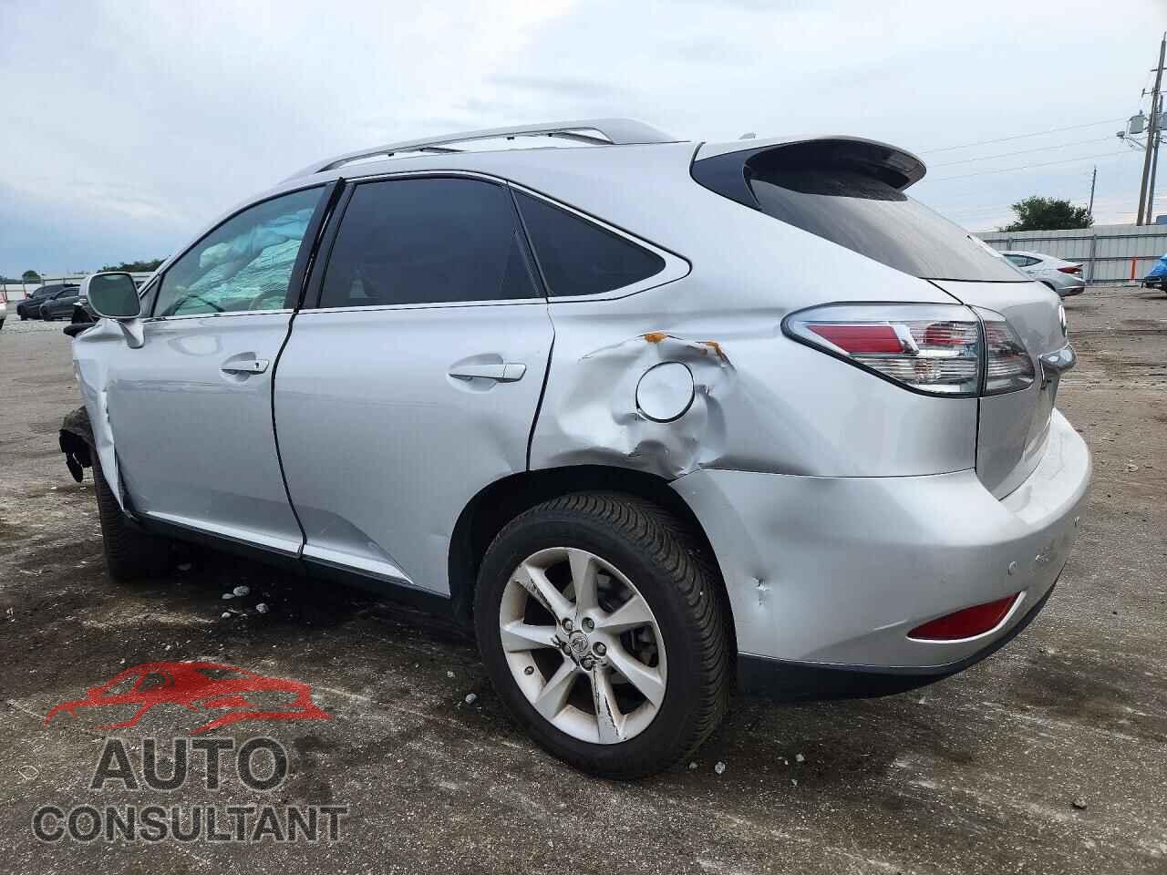 LEXUS RX350 2012 - 2T2ZK1BA9CC078361