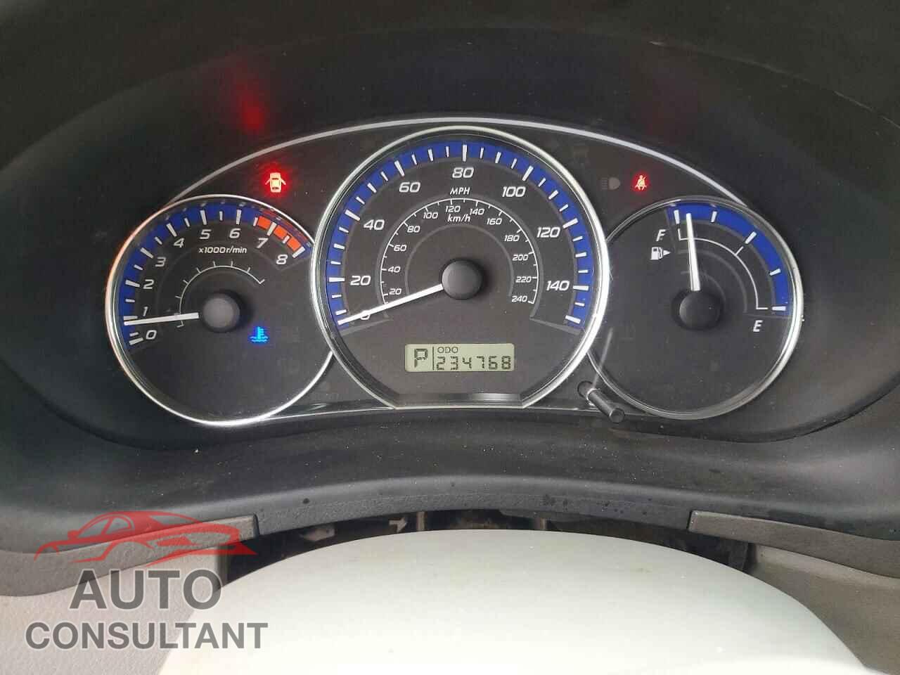 SUBARU FORESTER 2010 - JF2SH6FC9AH737501