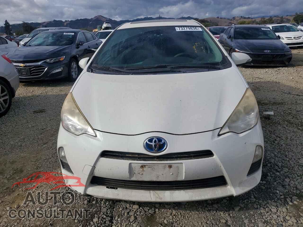 TOYOTA PRIUS 2012 - JTDKDTB3XC1000818