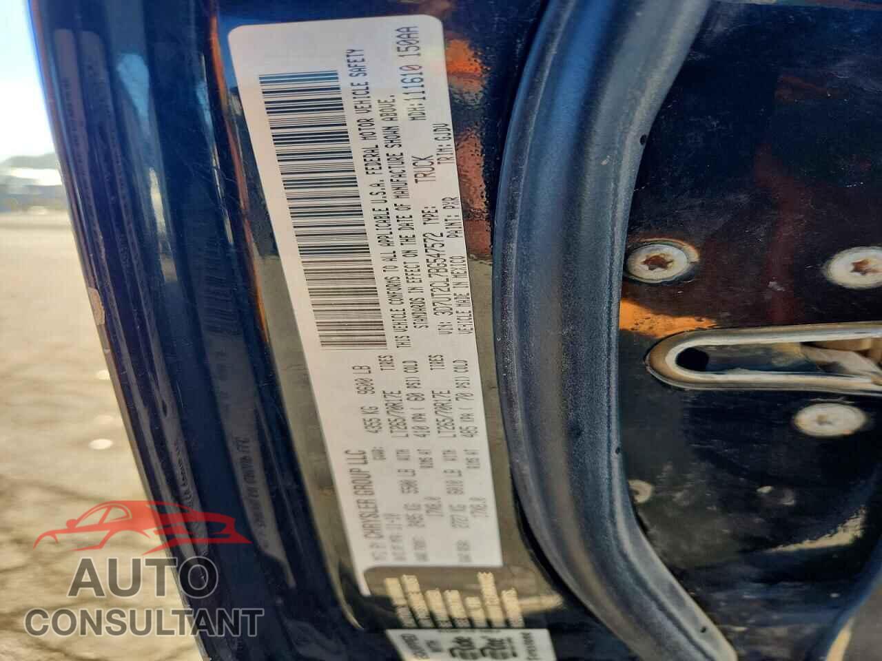 DODGE RAM 2500 2011 - 3D7UT2CL7BG547572