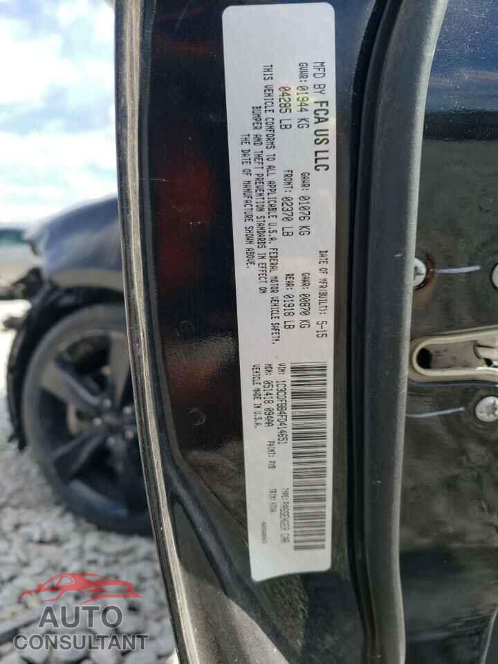 DODGE DART 2015 - 1C3CDFBB4FD414651