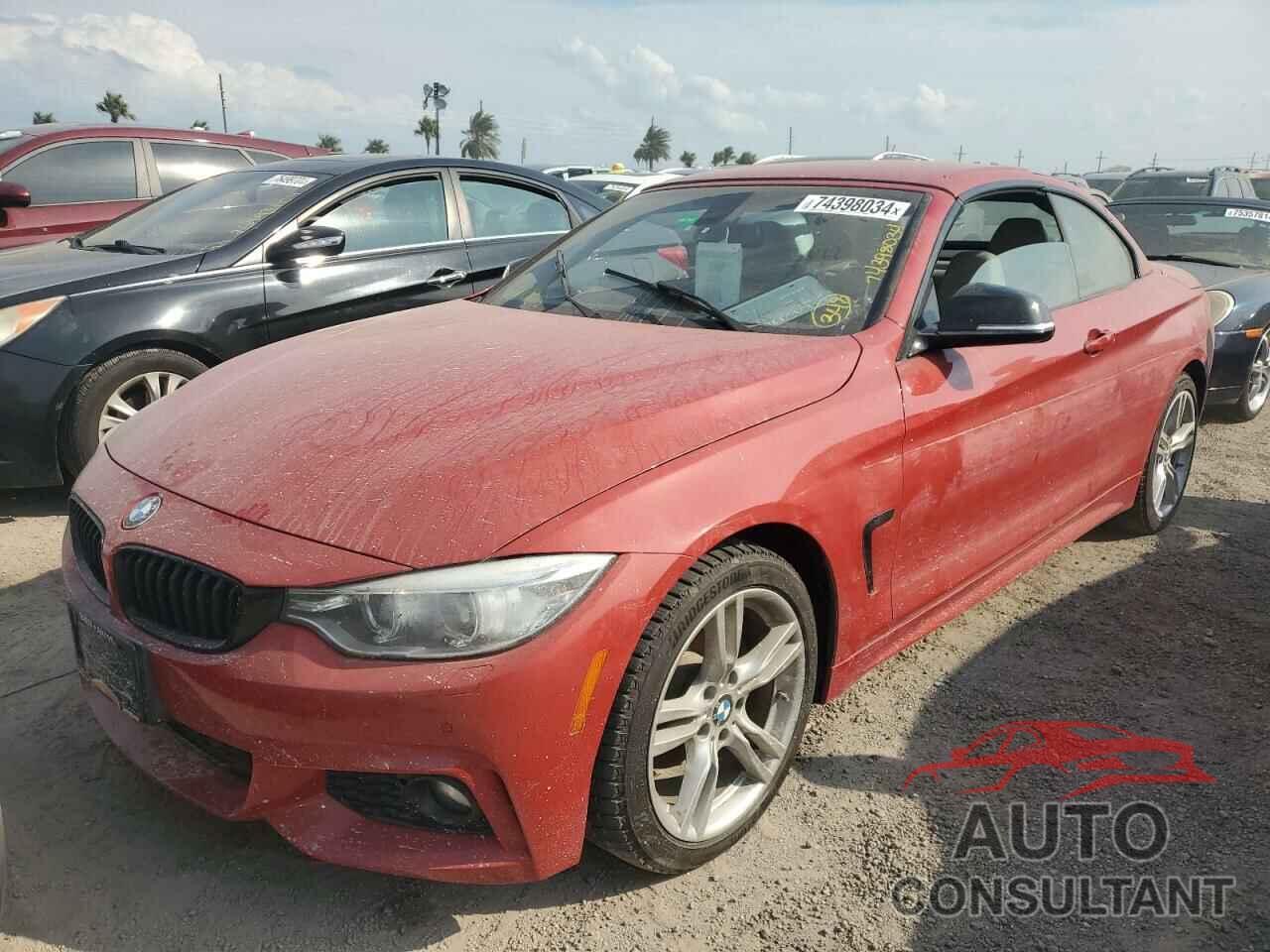 BMW 4 SERIES 2016 - WBA3T1C50GP821700