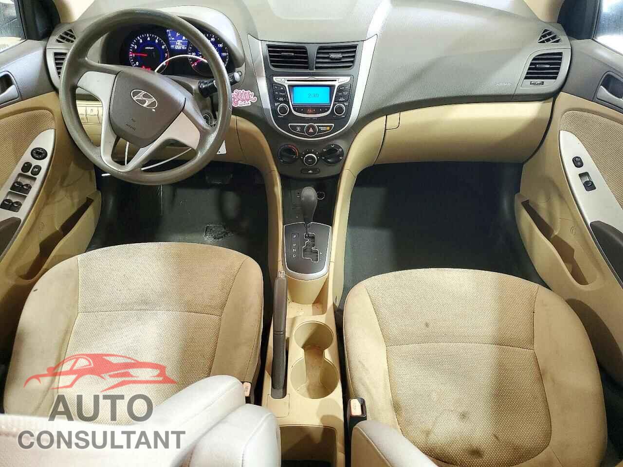 HYUNDAI ACCENT 2013 - KMHCT4AE9DU558901