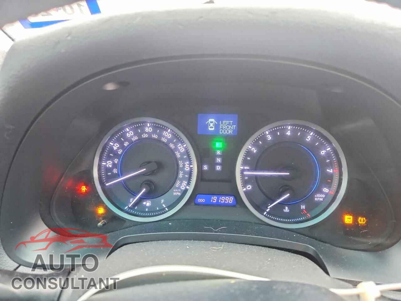 LEXUS IS 2011 - JTHBF5C24B5150232