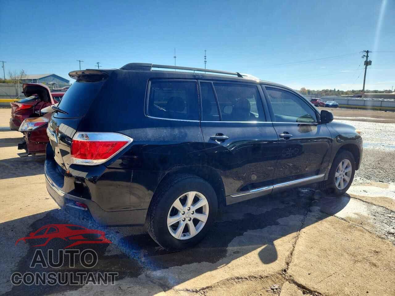 TOYOTA HIGHLANDER 2012 - 5TDBK3EH3CS147076