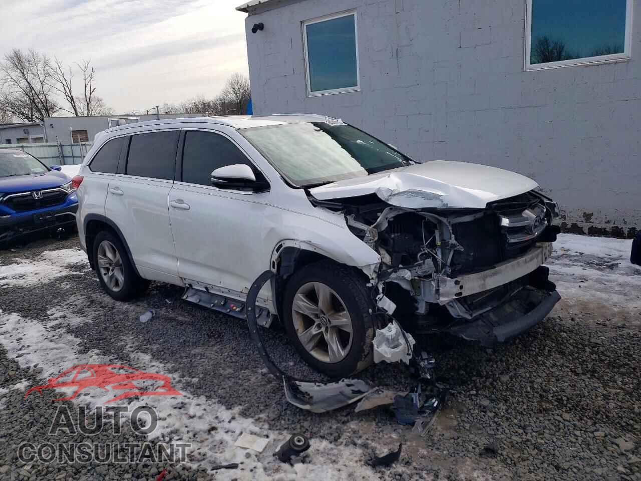 TOYOTA HIGHLANDER 2017 - 5TDDZRFH5HS413131