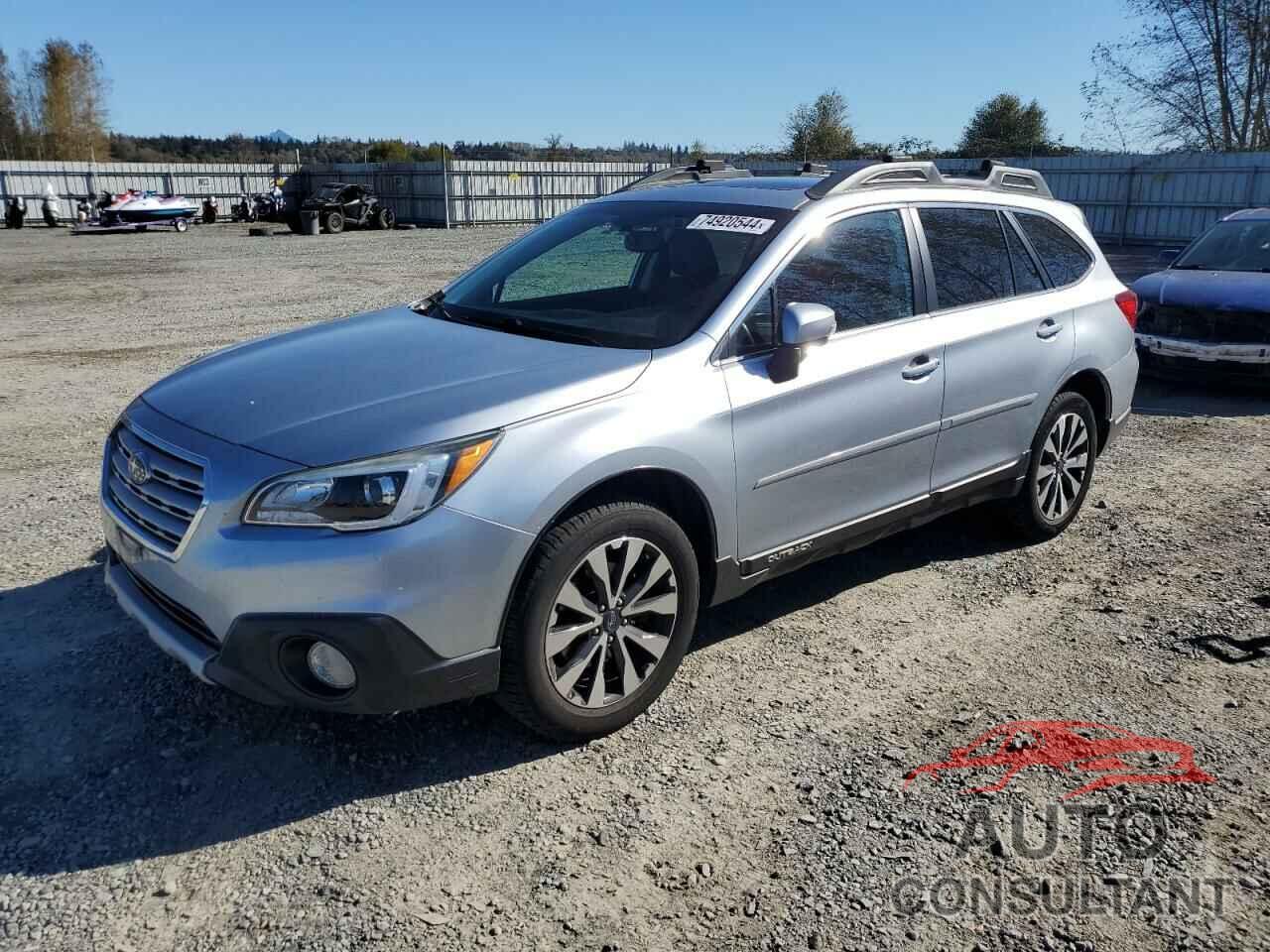 SUBARU OUTBACK 2016 - 4S4BSANC9G3265712