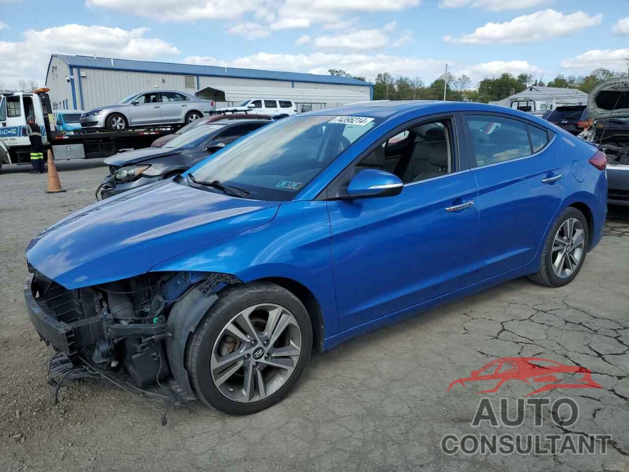 HYUNDAI ELANTRA 2017 - KMHD84LFXHU067402