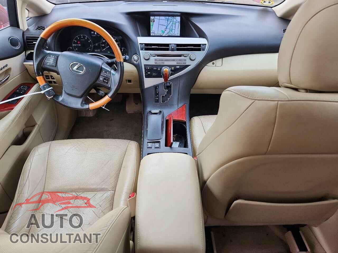 LEXUS RX350 2011 - 2T2BK1BA0BC109299