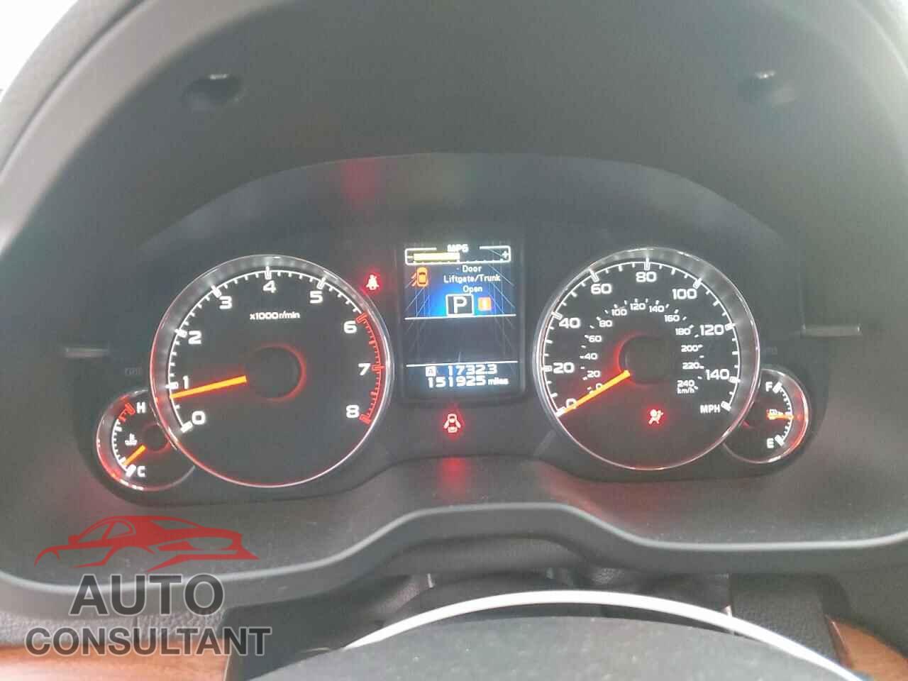 SUBARU OUTBACK 2014 - 4S4BRBLC9E3242707
