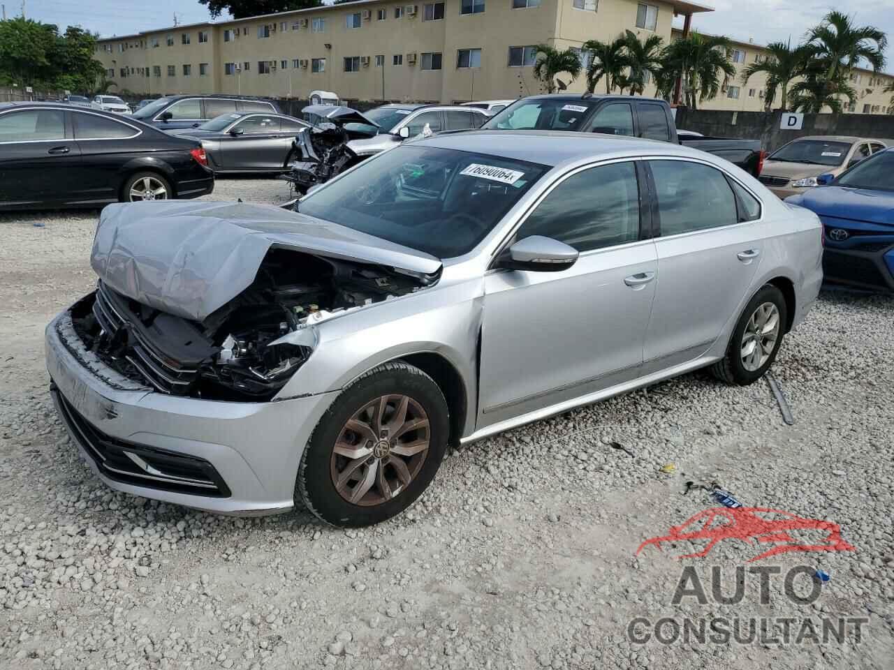 VOLKSWAGEN PASSAT 2017 - 1VWAT7A39HC074022