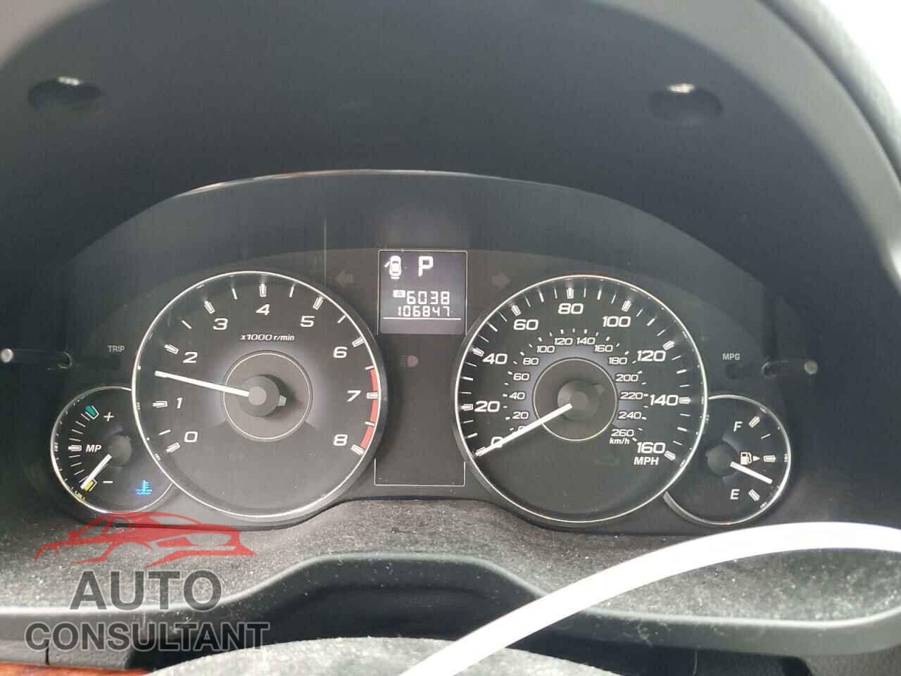 SUBARU LEGACY 2012 - 4S3BMDK6XC2025762