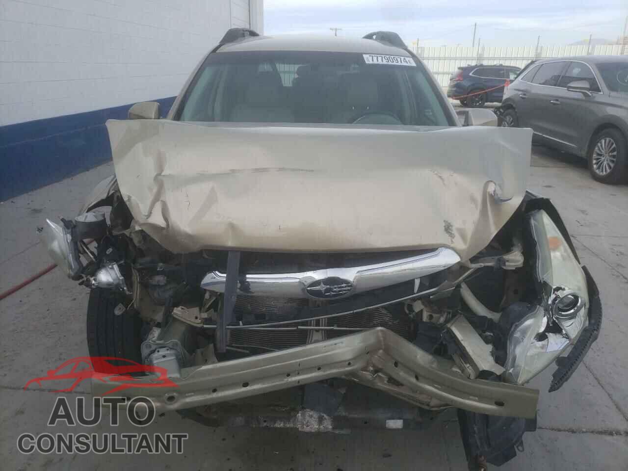 SUBARU OUTBACK 2010 - 4S4BRBCC3A3360360