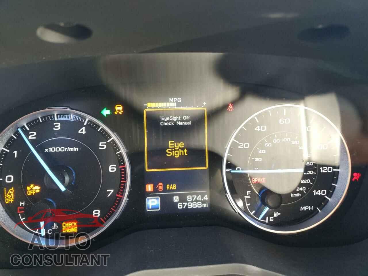 SUBARU ASCENT 2019 - 4S4WMALD2K3401288