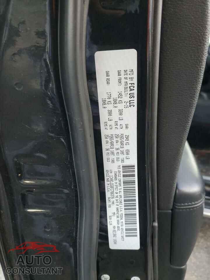 DODGE DURANGO 2015 - 1C4RDJDG8FC766378