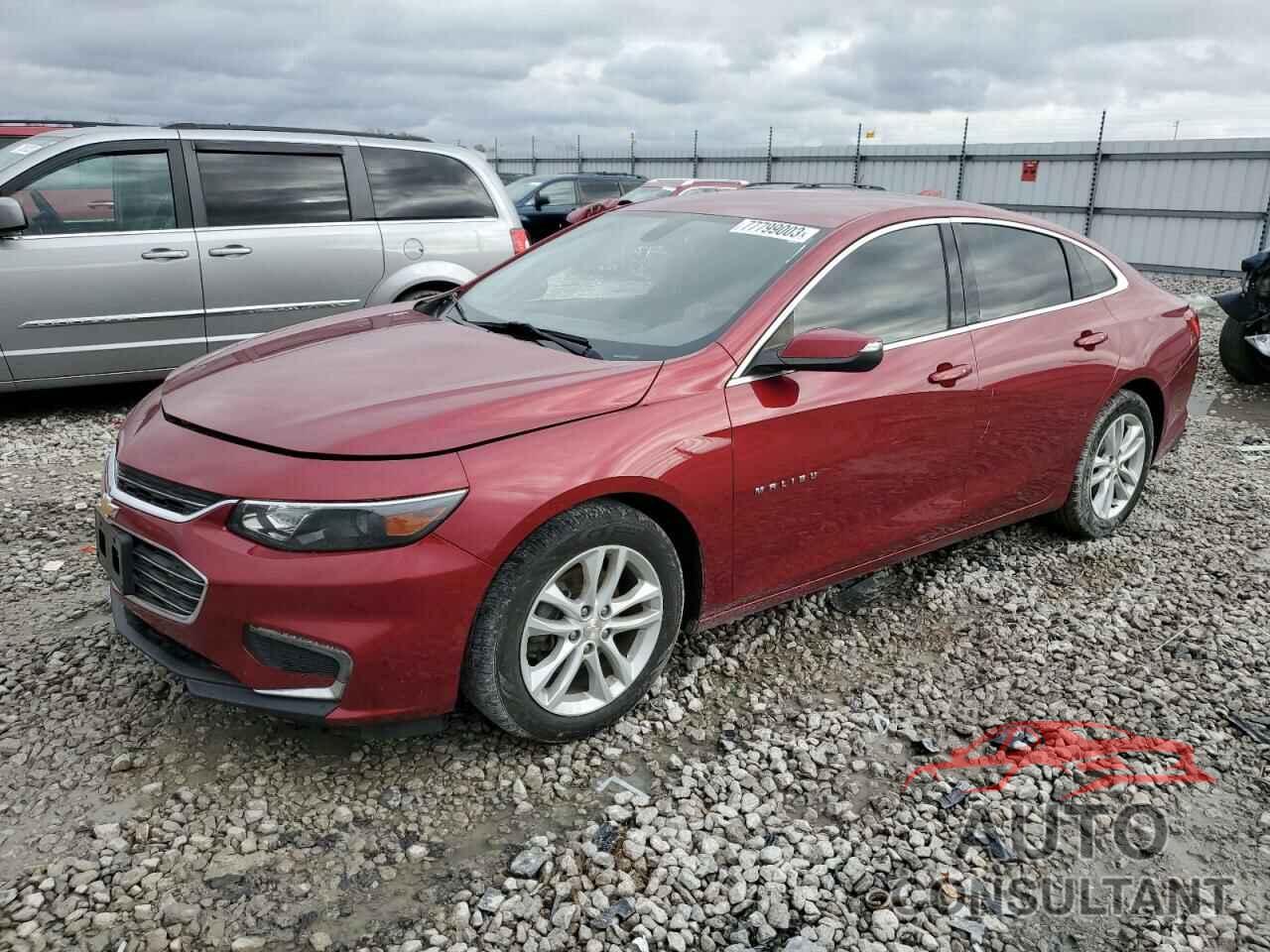 CHEVROLET MALIBU 2017 - 1G1ZE5ST8HF177975