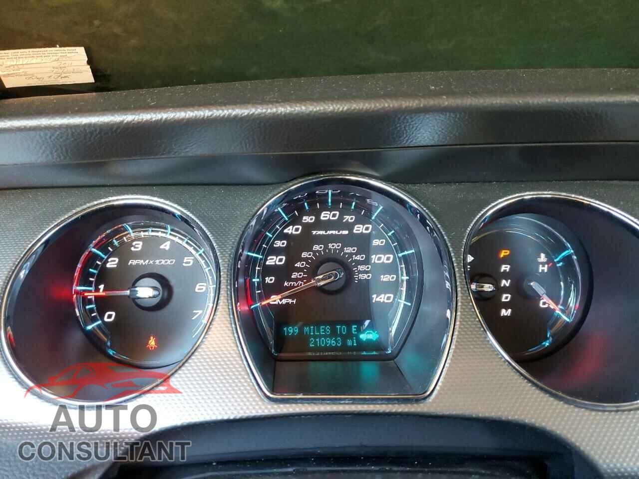 FORD TAURUS 2011 - 1FAHP2EWXBG125000