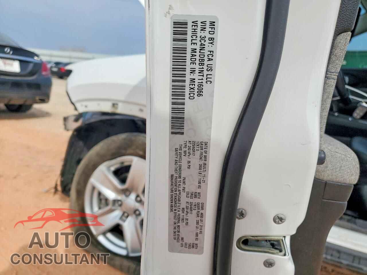 JEEP COMPASS 2022 - 3C4NJDBB1NT116066