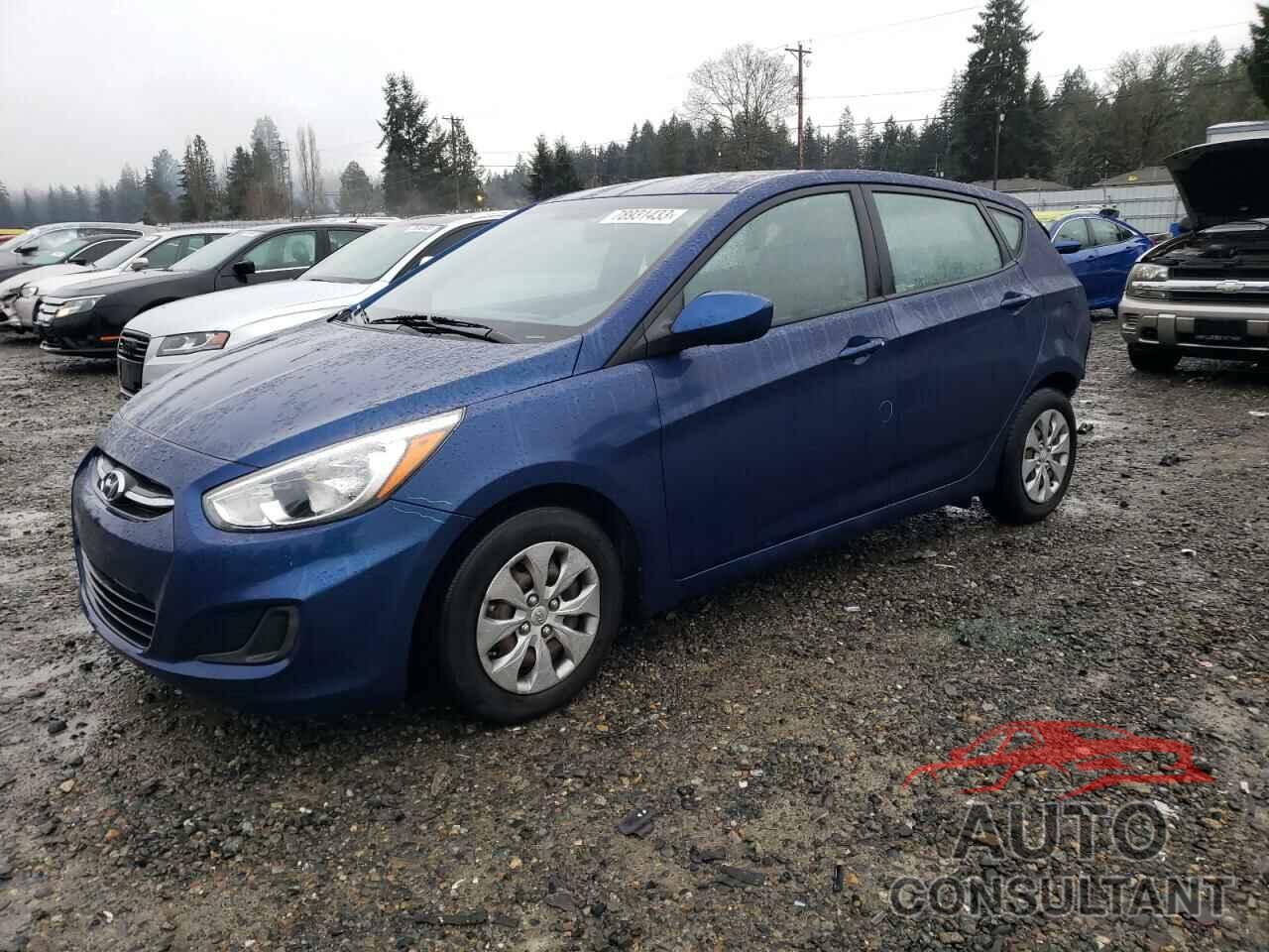 HYUNDAI ACCENT 2017 - KMHCT5AE9HU325077