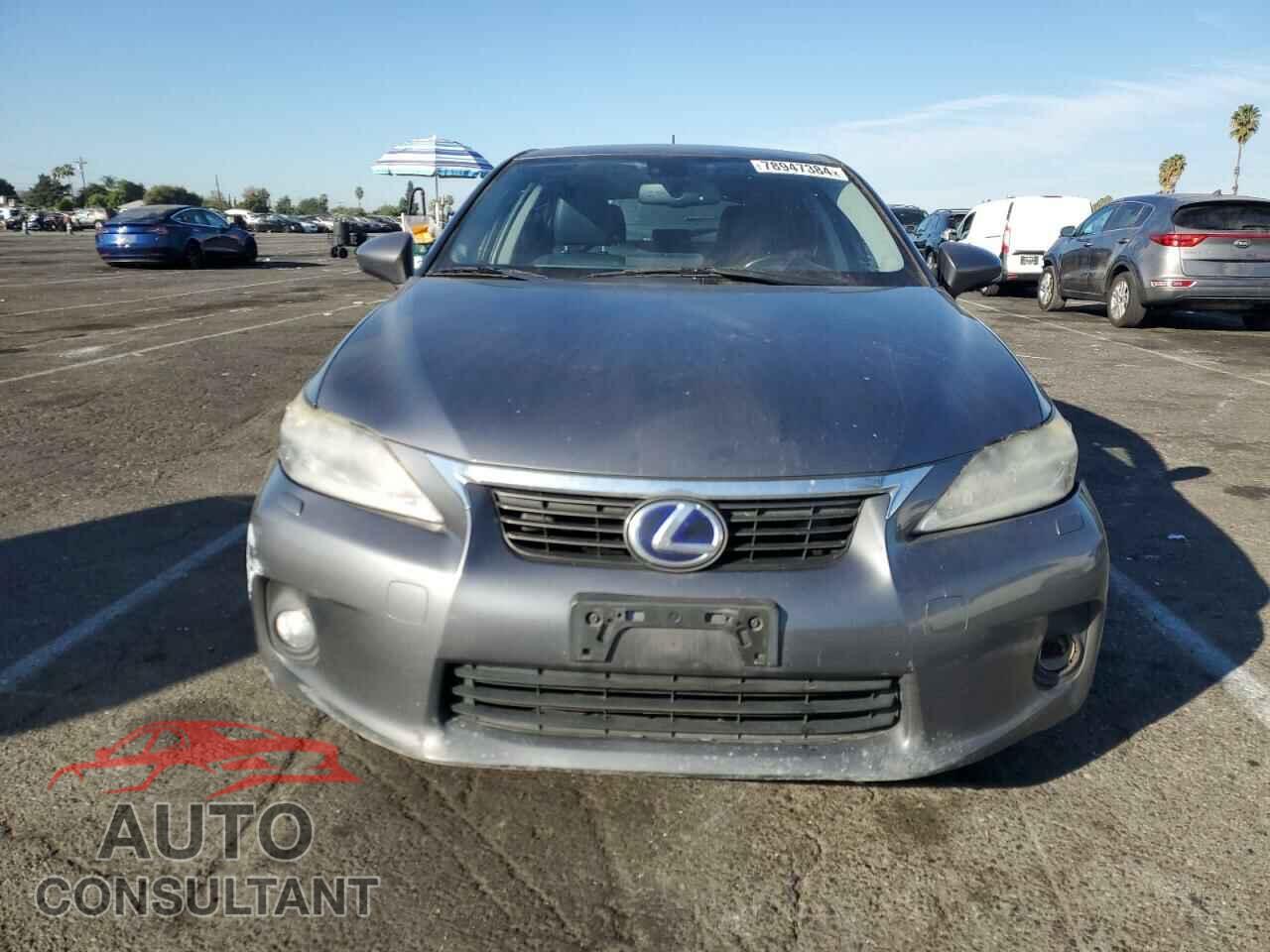 LEXUS CT 200 2012 - JTHKD5BH8C2083973