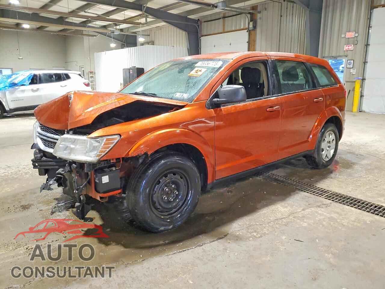 DODGE JOURNEY 2012 - 3C4PDCAB4CT332812