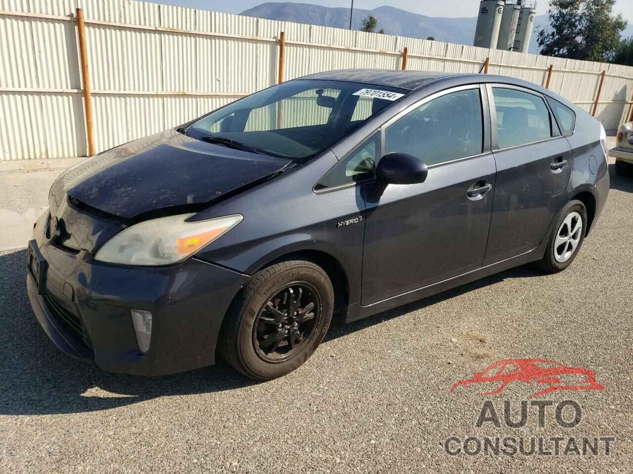 TOYOTA PRIUS 2012 - JTDKN3DU8C5507132