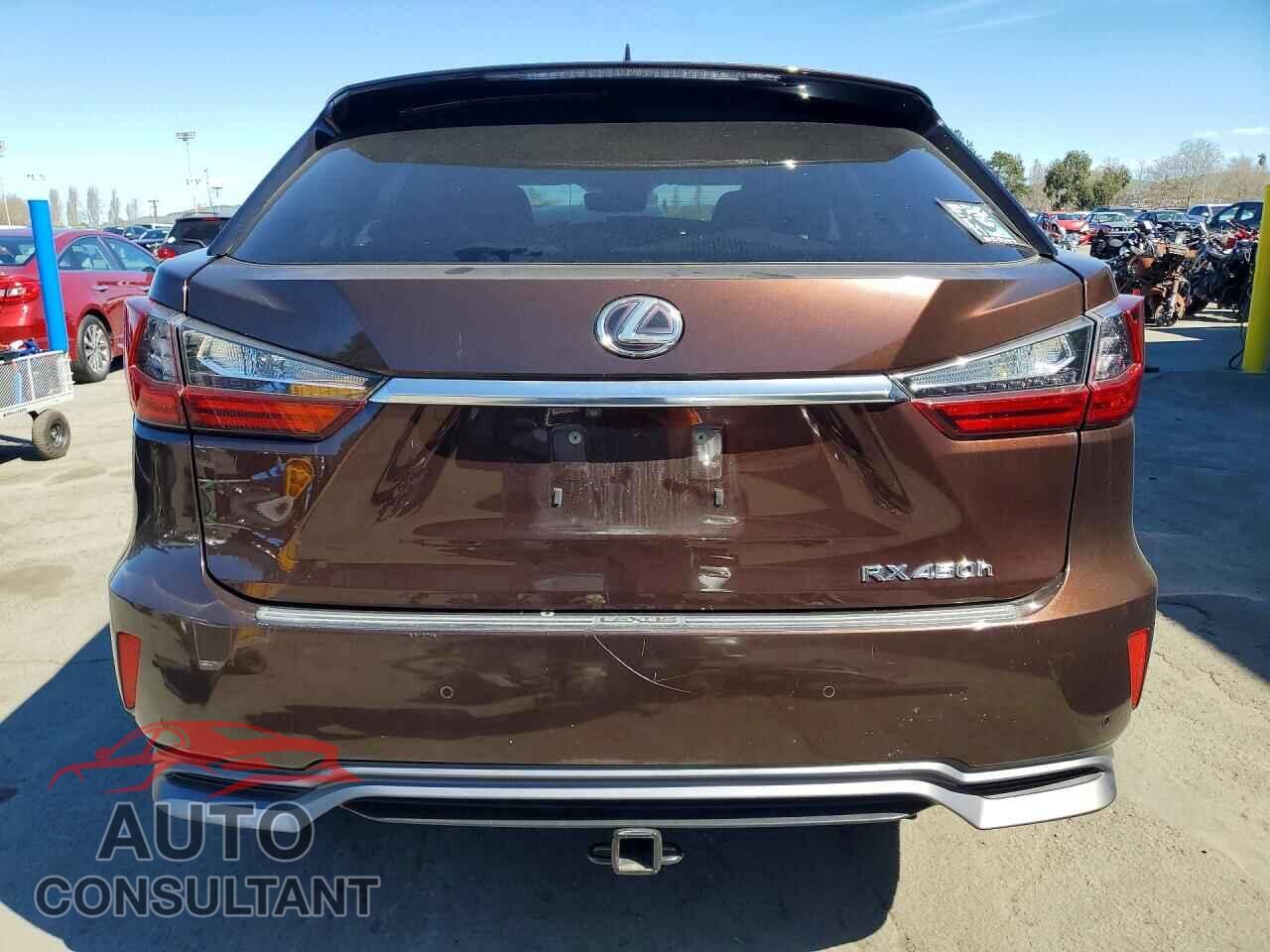 LEXUS RX450 2016 - 2T2BGMCA6GC004596