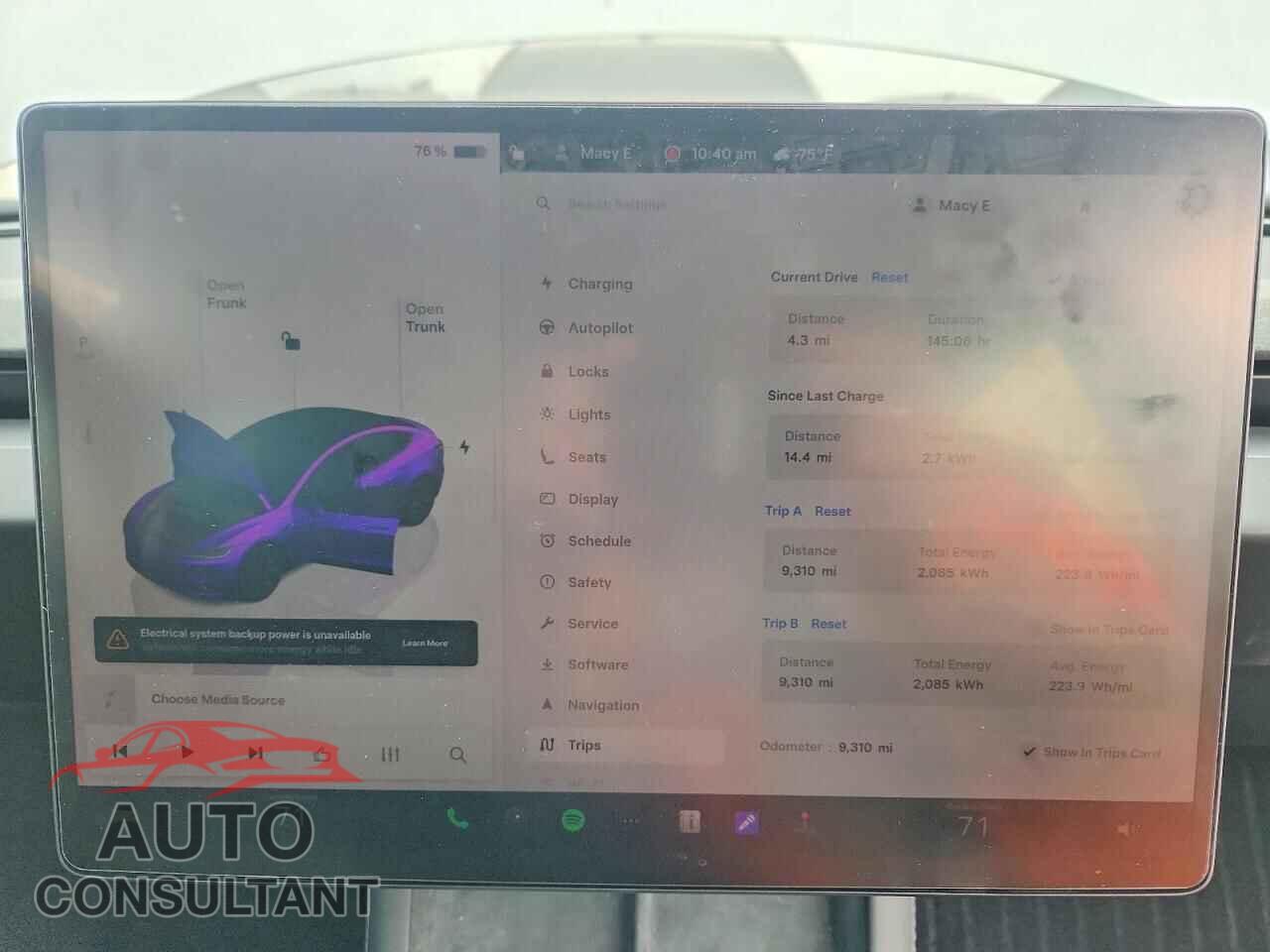 TESLA MODEL 3 2025 - 5YJ3E1EA4SF038938