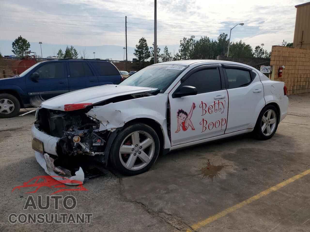 DODGE AVENGER 2013 - 1C3CDZAB4DN517434