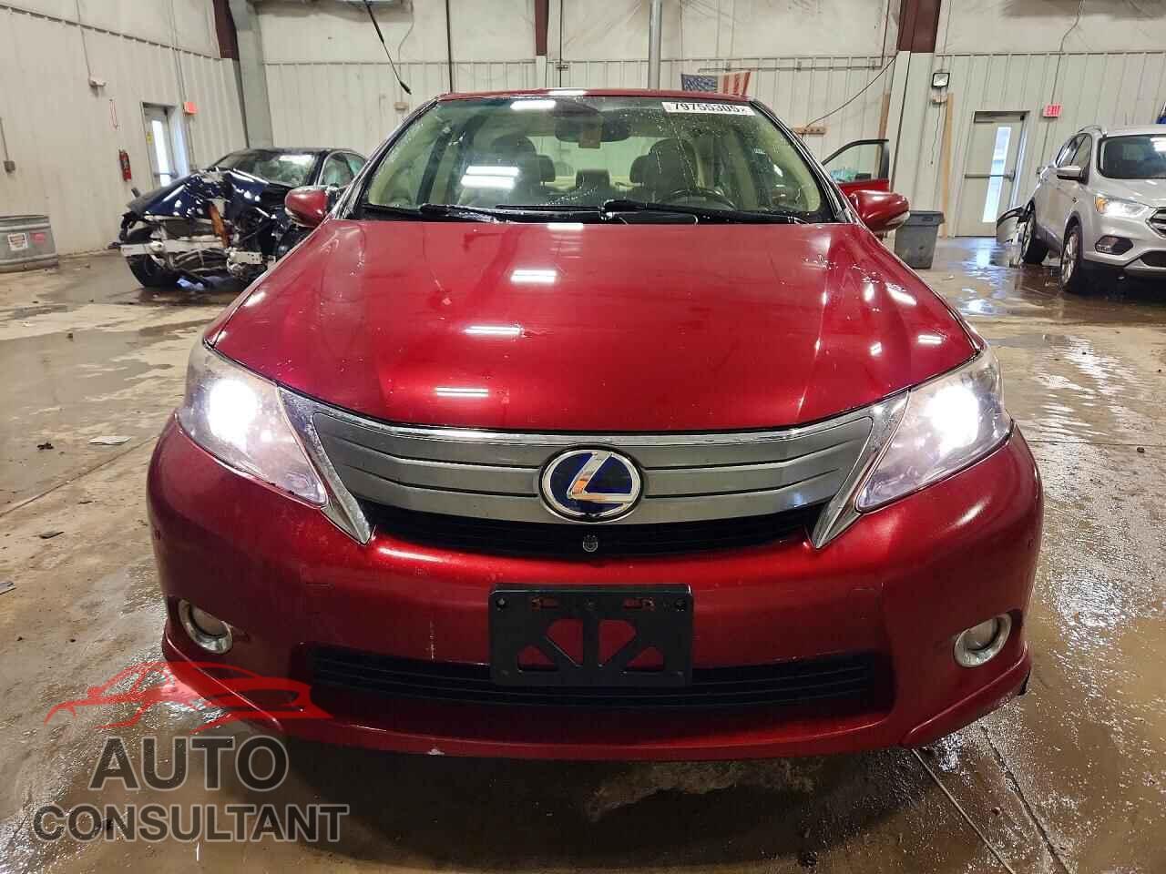 LEXUS HS 250H 2010 - JTHBB1BA7A2017736