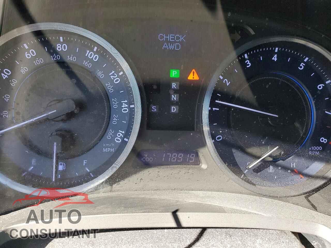 LEXUS IS 2012 - JTHCE5C26C5002494